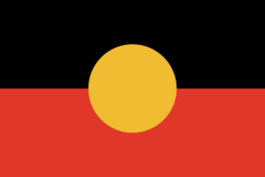 Image: Solid Foundations – Australian Aboriginal Flag